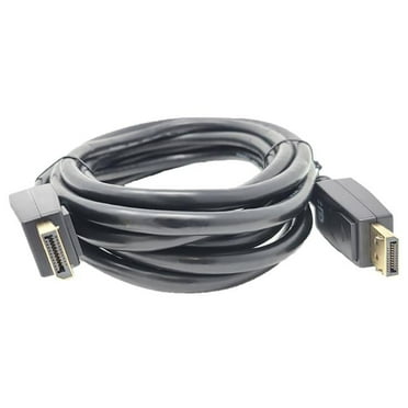 Micro Connectors M05-14DPV-10 10 ft. VESA Certified Displayport 1.4 Cable with Latch, Black