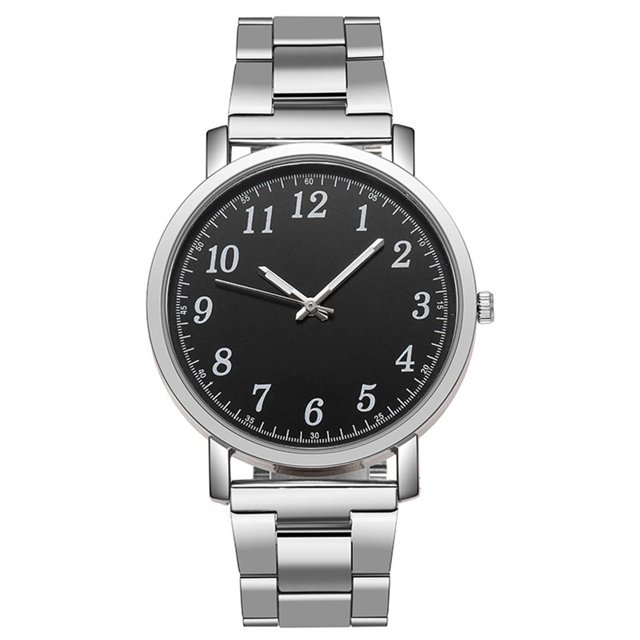 Fashion Business Mens Watches with Stainless Steel Waterproof Chronograph Quartz Watch for Men Light luxury, Birthday, Holiday and Anniversary Gifts