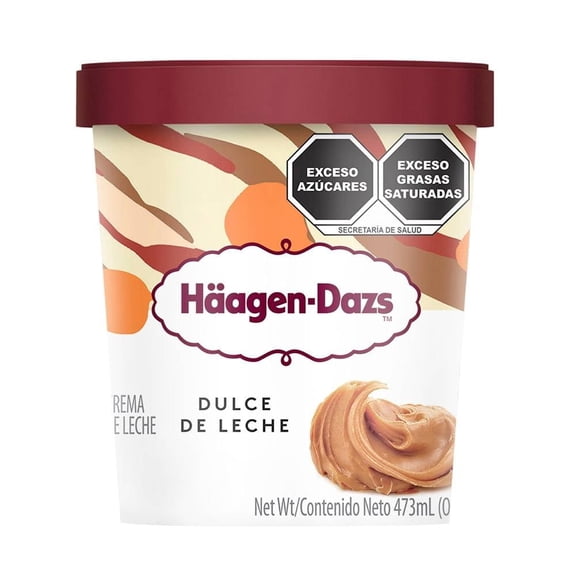 Helado Haagen Dazs dulce de leche 473 ml