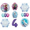 loonballoon frozen anna elsa olaf snowman snowflake 4th #4 12 birthday party balloons set o