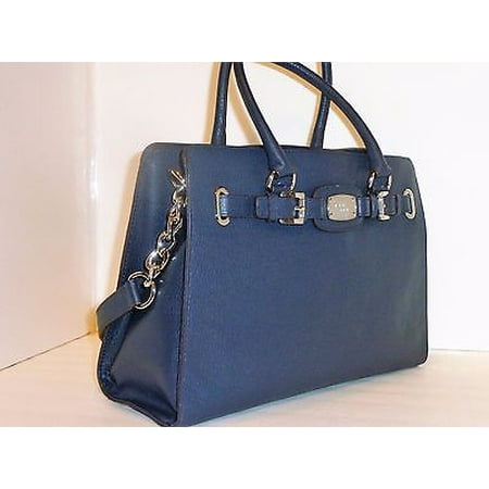 Michael Kors Navy Leather Large East West