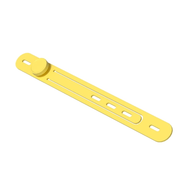Bridas de silicona reutilizables, organizador de cables ajustable, bridas para sujetar cables y alambres, organizadores de cables multiusos para el hogar y los viajes