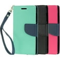 thumbnail image 4 of Alcatel LPFALCPOP-DIARY-HPNA One Touch Pop Astro Diary Wallet Case with Hot Pink & Navy Blu, 4 of 6