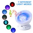 thumbnail image 1 of Ccdes Ocean Wave Projector LED Night Light Lamp With Remote Control For Children Gift, Music Project Light, Night Light, 1 of 6
