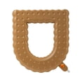 thumbnail image 5 of Thicken Toilet Seat Cover Bathroom Washable Practical Flexible with Portable Handle Waterproof for Dorm Home Farmhouse Travel Coffee, 5 of 8