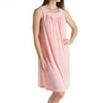 thumbnail image 1 of Women's Shadowline 37280 Petals 40 Inch Embroidery Gown (Melon L), 1 of 1