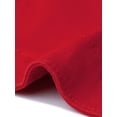 thumbnail image 5 of Agnes Orinda Women's Plus Size School College Jean Jacket Stitching Button Washed Denim Outerwear Coat 5X Red, 5 of 6