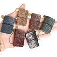 thumbnail image 5 of Sturdy Leather Pocket Notebook Multipurpose Leather Pocket Writing Book Key Chain for or Academic Use, 5 of 8