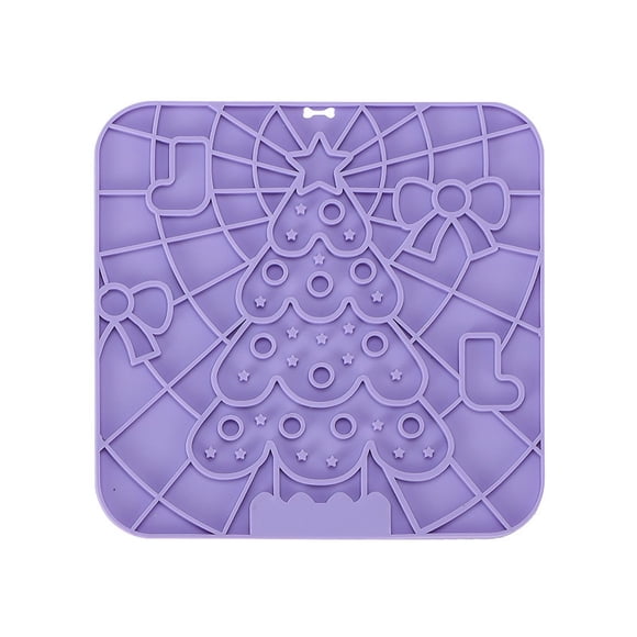 Tapis en Silicone pour Animaux de Compagnie, Assiette de Lente Nourriture pour Chiens, Distraction de Bain pour Chiens, Aspirateur en Silicone pour Chiens, Mangeoire pour Chiens