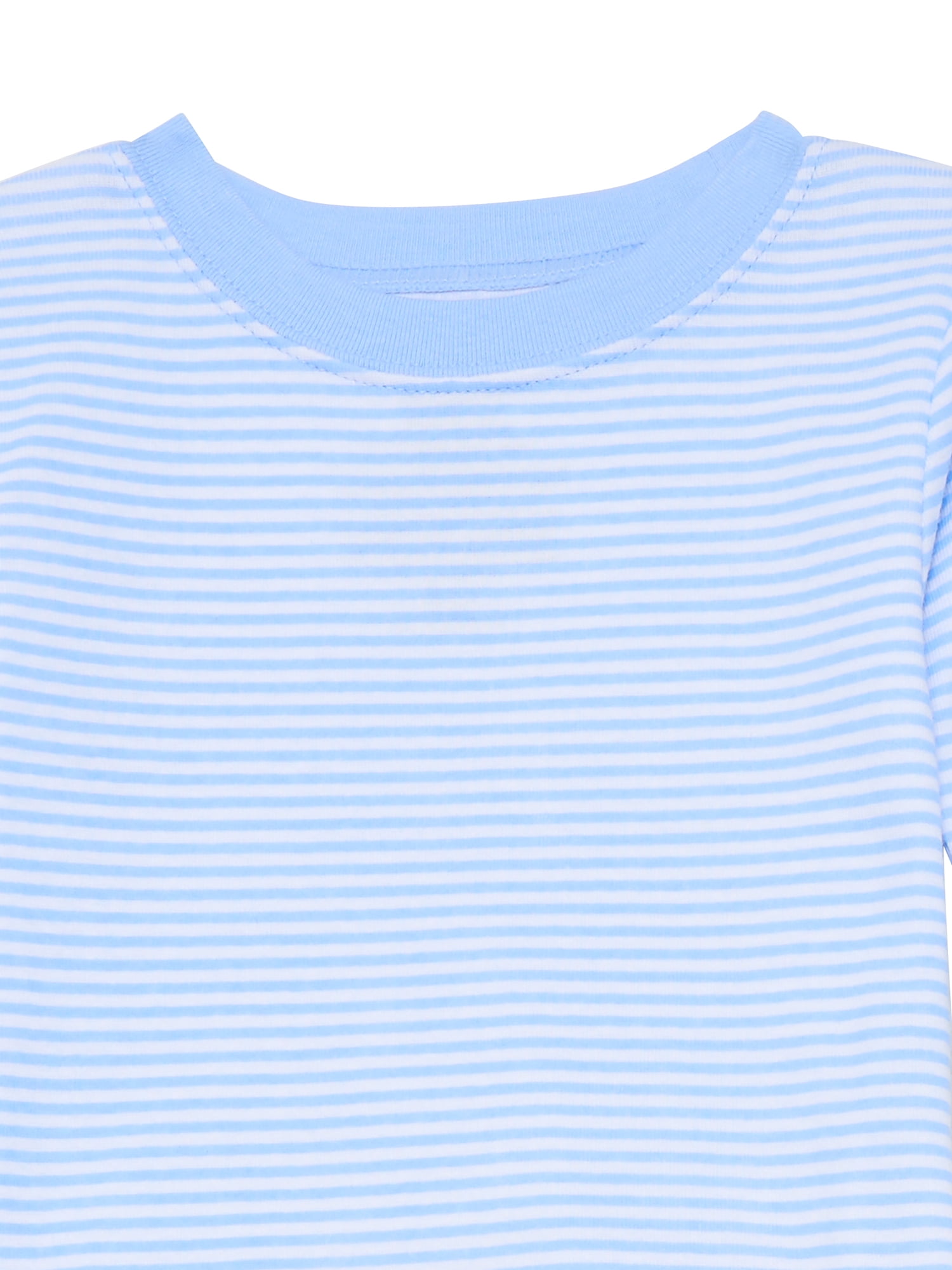 Joyspun Toddlers' Family Matching Cotton Tight Fit Pajama Set, 2-Piece, Sizes 2T-5T