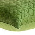 thumbnail image 5 of Parkland Collection Sora Transitional Quilted Olive Throw Pillow, 5 of 7