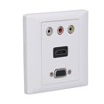 thumbnail image 3 of Audio Video Wall Socket, High Impact Resistance Multi Function Panel Video Wall Panel  for Home Theater for Digital Television, 3 of 7
