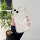thumbnail image 3 of Funda de teléfono transparente con patrón de onda 3D, protección de Airbag de doble capa, adecuada para iPhone 14, 13, 12, 11 Pro Max, XS, X, XR, 8, 7 Plus, 3 of 4
