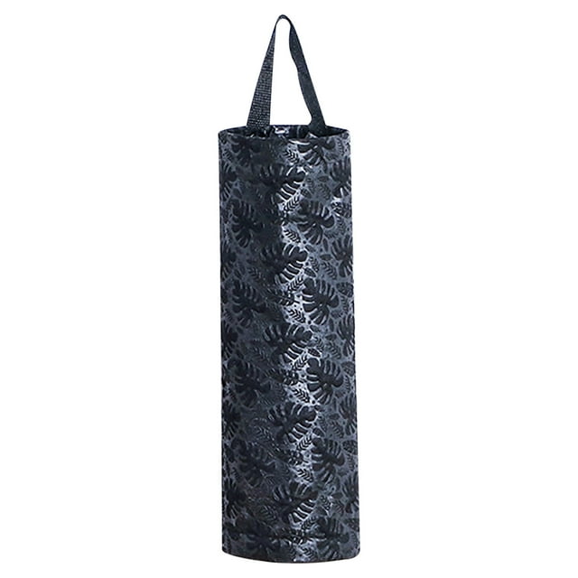 Meitianfacai Garbage Bag Storage Bag Kitchen Wall Mounted Plastic Bag Collector Removable Large Capacity Shopping Bag Organizer Bag