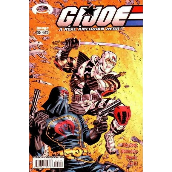 G.I. Joe Comic Book #20 VF ; Image Comic Book