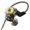 black, variant on Portable Wired In-Ear Earphone, Wired Headphones With Mic, HiFi Subwoofer Noise Cancelling Wired Earphones for Game Sports, 3D Stereo Sound Headphones For Gym & Sports & Game, Headphones 8D Audio