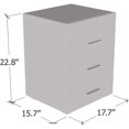 thumbnail image 2 of Perth 3D 17'' Nightstand, Black, 2 of 4