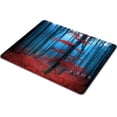 thumbnail image 2 of Fantasy Foggy Trees Small Mouse Pad 7.9x9.5in Washable Lycra Cloth Non-Slip Rubber Base for Wireless Mice, 2 of 4
