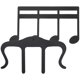 thumbnail image 1 of BESTYASH 2Ud Clip Metálico Negro Para Libros Y Hojas Musicales Para Lectura Sencilla, 1 of 4