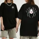 thumbnail image 2 of Camiseta de algodón puro para hombre y mujer, camisa con estampado de araña Y2k, informal, holgada, de calle, con gráfico vintage, 2 of 3