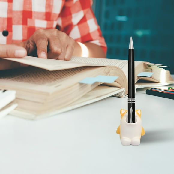 Aparatos de cocina, accesorios de cocina, utensilios de cocina, cepillo de dientes infantil, bolígrafo de resina, mini soporte para dientes, organizador creativo para baño, almacenamiento para encimer