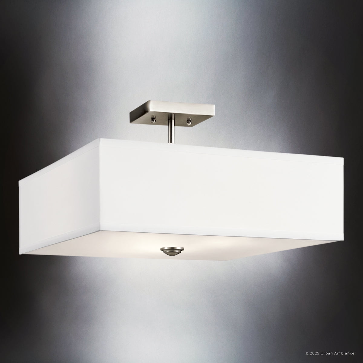 Luxury New Traditional Ceiling Light, Brushed Nickel, UKC20174