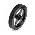 thumbnail image 3 of KarParts360 For Ford Mustang 1998 1999 2000 Power Steering Pump Pulley | Steel | Black | Press-Fit Mount | 5 Groove | Serpentine Belt | Replacement For F7ZZ3A733AA, 3 of 4