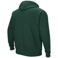 thumbnail image 3 of Men's Colosseum Green Hawaii Warriors Arch and Logo Pullover Hoodie, 3 of 3