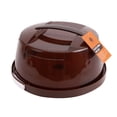 thumbnail image 2 of Mdesiwst 10-11" Plastic Disposable Cake Containers Carriers With Dome Lids And Cake Boards, Round Bundt Cake Boxes(3 Pack), 2 of 5