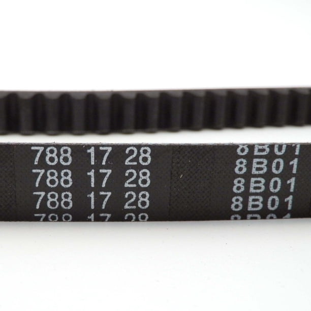 Desde China Correa de transmisión ZHUANGQIAO 788-17-28 for ciclomotor chino 788 17 28 CVT 50 cc, modelo de 2 tiempos