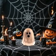 thumbnail image 5 of Glow in The Dark Ghost Mini Figurines | Halloween Blind Bag Ornaments for DIY Decor | Cute Desktop Accessories | Gothic Party Favors |Halloween Resin Decorations(Orange), 5 of 6