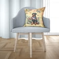 thumbnail image 3 of Rottweiler Celebrates Spring and Enjoys a Happy Easter Pillow Cushion Double Sided Rottie Dog Lover Gifts Idea Throw Pillow - 02001, 3 of 4