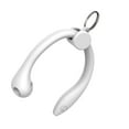 thumbnail image 3 of Sidaley 1 par de auriculares de silicona con gancho para la oreja, auriculares portátiles con gancho para la oreja, soporte para Cables de audio/vídeo blanco, 3 of 6