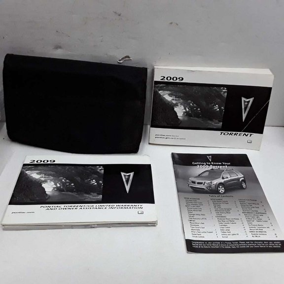 Pre-Owned 2009 Pontiac Torrent Owners Manual