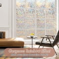 thumbnail image 2 of Película de privacidad para ventana Rainbow Static Cling Vitral Film Window Covering, Anti-UV Sun Blocker Control de calor para el hogar, 23.6 x 78.7 pulgadas, 2 of 5