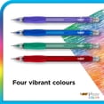 thumbnail image 3 of BIC Velocity Mechanical Pencil with Colored Leads, 0.7 mm, 6 Vibrant Assorted Colors, 3 of 7