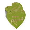 thumbnail image 1 of Inkdotpot Pack Of 50 Real Rose Gold Foil Paper Tags Happy Retirement Favor Hang Tags, 1 of 6