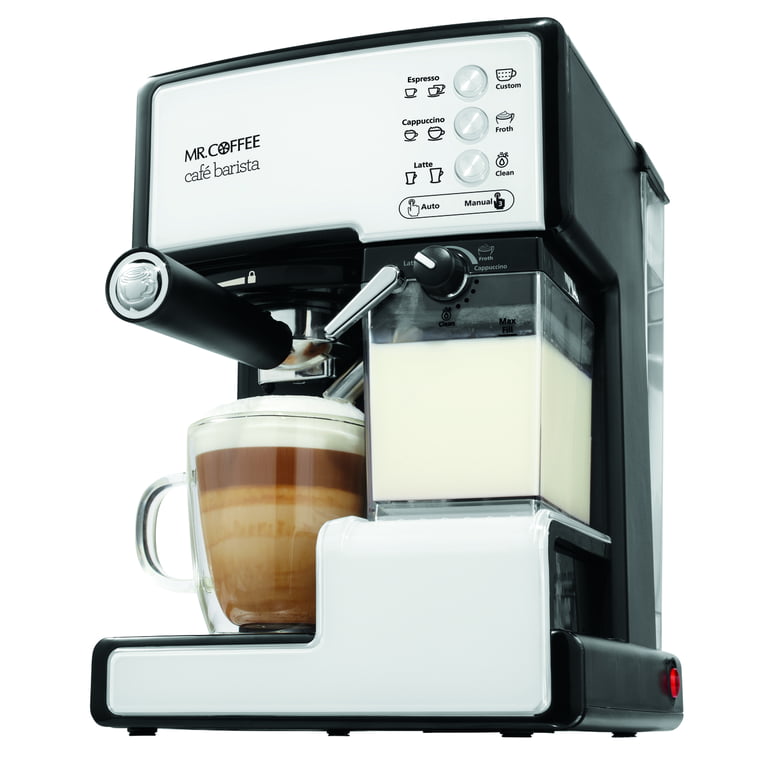 Mr. Coffee ECMP1000 Café Barista Premium Espresso/Cappuccino System, Silver  NEW 