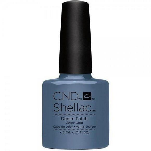 CND Creative Nail Design SHELLAC Gel Polish .25oz/7.3mL - Denim Patch