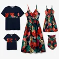 thumbnail image 1 of PatPat Ensembles Assortis pour la Famille Robes Maman et Moi et Ensembles de T-shirts à Manches Courtes pour Femmes, 1 of 6