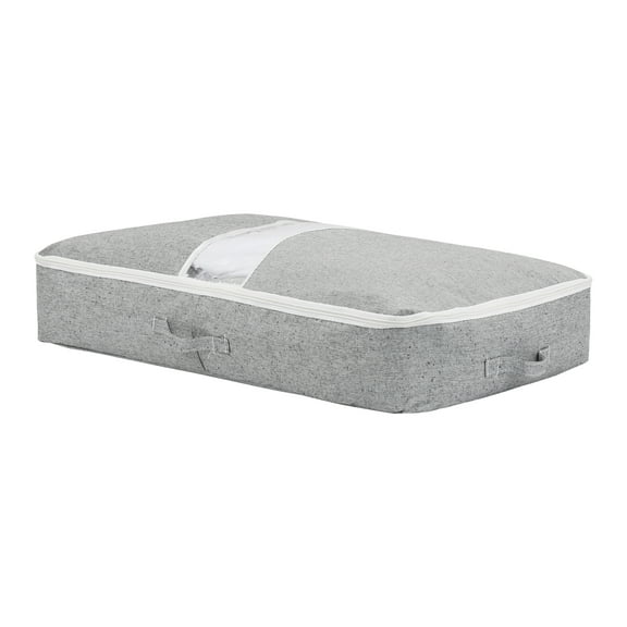 REGALWOVEN Foldable Storage Bags for Clothing, Closet Organizers, and Storage Grey 31.5*18.5*6in