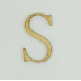 thumbnail image 1 of 1 Pc, 6 Inch X 1/4 Inch Thick Fangsong Font Wood Letters S For Direction Use Or Decor, 1 of 3