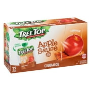 Tree Top Applesauce Pouch, Cinnamon, 3.2 oz, 12 Ct