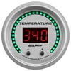 AutoMeter 6754-UL Ultra-Lite Elite Digital Fluid Temp Gauge 2-1/16" 2-Channel