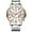 Argent, Cadran Blanc, variante sur CURREN 8363 Montre pour Homme Hommes Quartz Montre-Bracelet Homme Montres avec Bracelet en Acier Inoxydable Trois sous-Cadrans Seconde Minute Microseconde Chronographe Date Calendrier Indicateur Étanche Lumineux