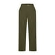 thumbnail image 3 of WILLBEST Pantalones Casuales para Mujer con Bolsillos y Botones, Pantalones Capri Elásticos para Uso Diario y Estilo. Chica, 3 of 5