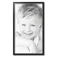 thumbnail image 2 of ArtToFrames 19x34 inch Black Velvet with Silver Picture Frame, Black MDF Poster Frame (4691), 2 of 8