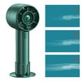 thumbnail image 4 of TISHITA 2xHandheld Mini Fan Fashion Mute Tabletop Fan for Dorm Apartment Birthday Gift Green, 4 of 8