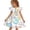White, variant on Grblisyd Little Girls Back to School Dress Cute Print Flutter Dresses Cartoon Pencil School Print Dresses First Day Of School Outfits For Girls