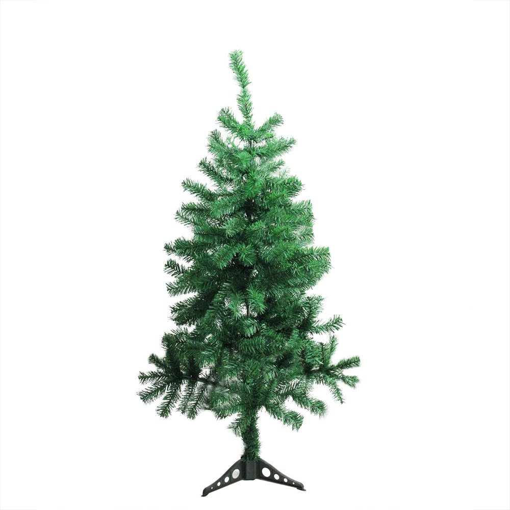4' Medium Mixed Green Pine Artificial Christmas Tree Unlit Walmart
